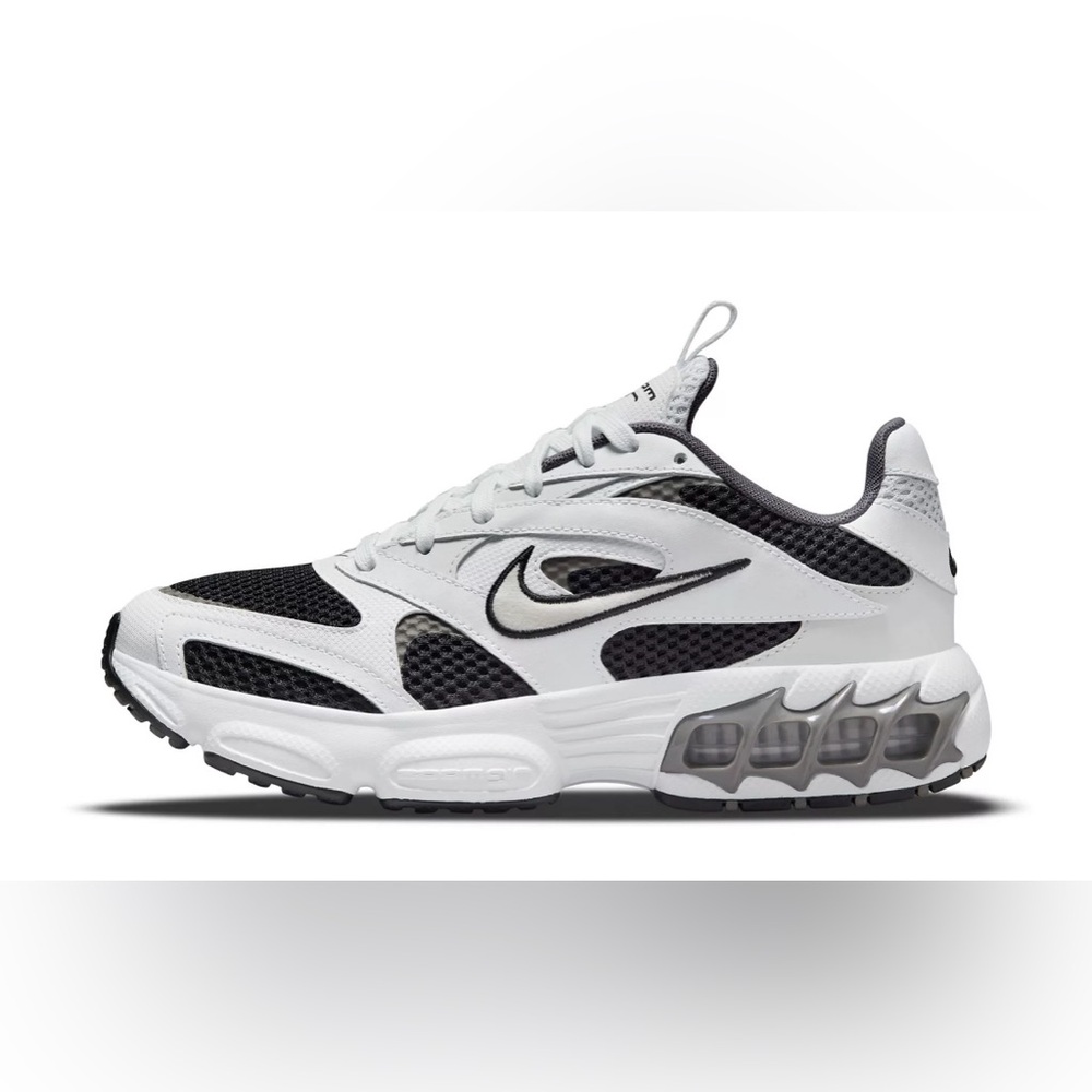 Nike Zoom Air Fire sneakers in black and white